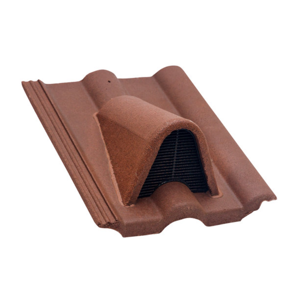 Tigla de beton de aerisire Bramac Natura Plus, maro, 42 x 33 cm