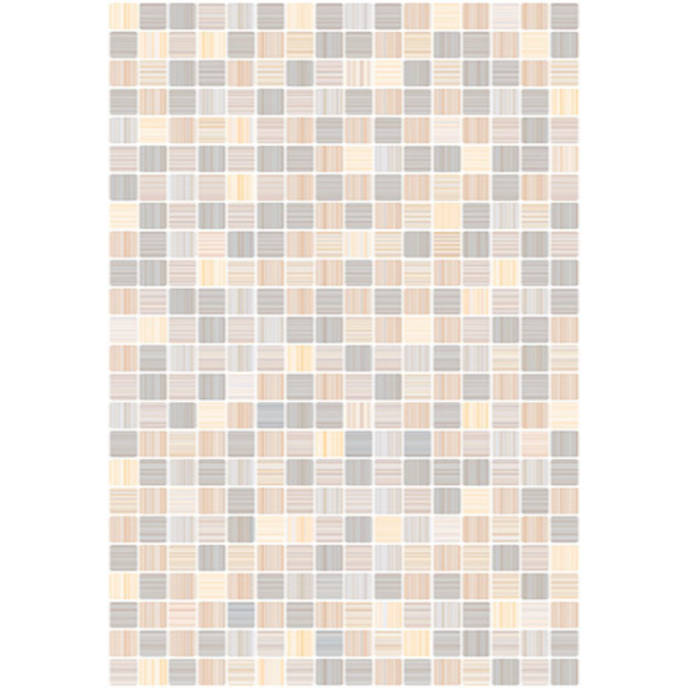 Faianta baie glazurata Glamour 7C, multicolor, lucios, aspect de piatra, 40 x 27.5 cm