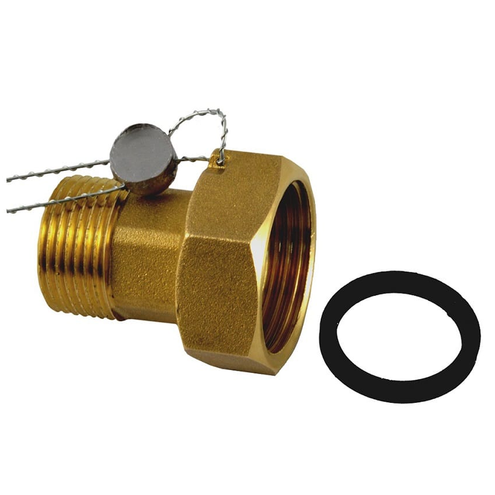 Set 2 x racord apometru Ferro SG12, alama, 3/4