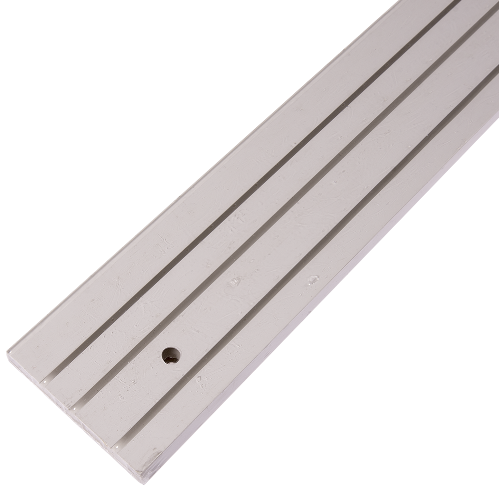 Sina perdea tavan SH3, PVC alb, 3 canale, 400 cm