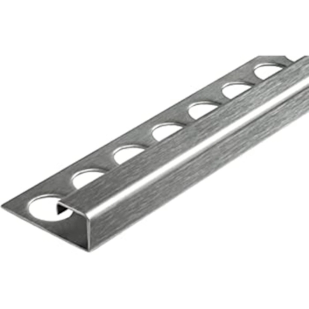 Profil SSQ B100, inox, argintiu lucios, 2.5 m