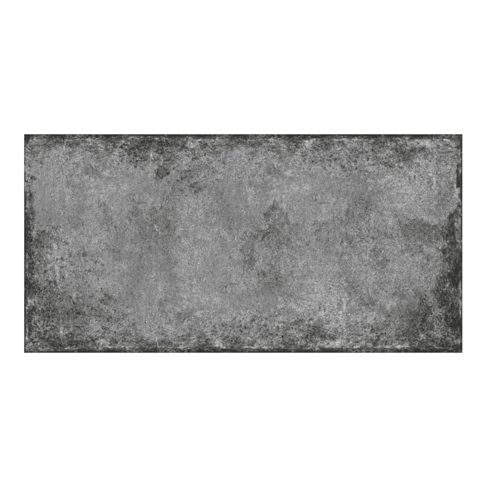 Faianta baie Megapolis, gri, mat, aspect de beton, 60 x 30 cm