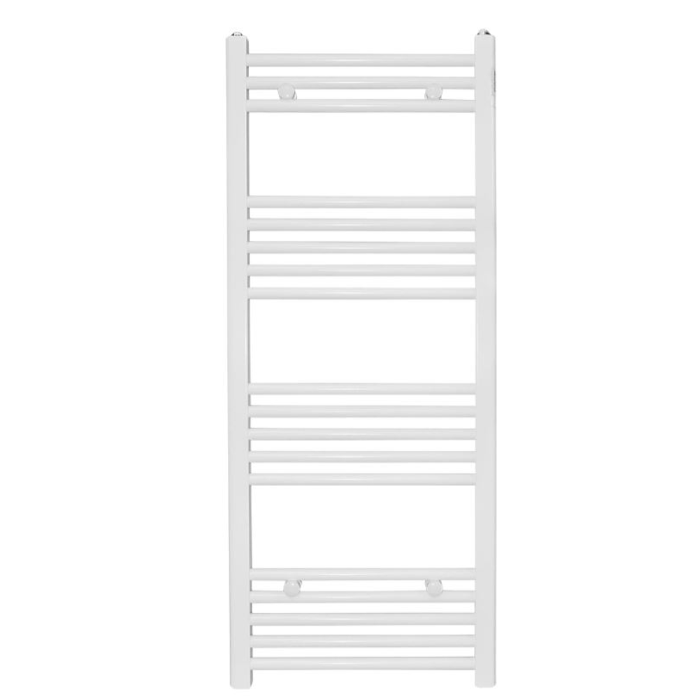 Calorifer baie Quadro, portprosop, alb, drept, 500 x 1600 mm, accesorii incluse