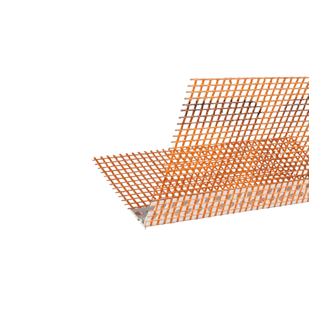 Profil de colt, PVC cu plasa, 100 x 150 x 2500 mm