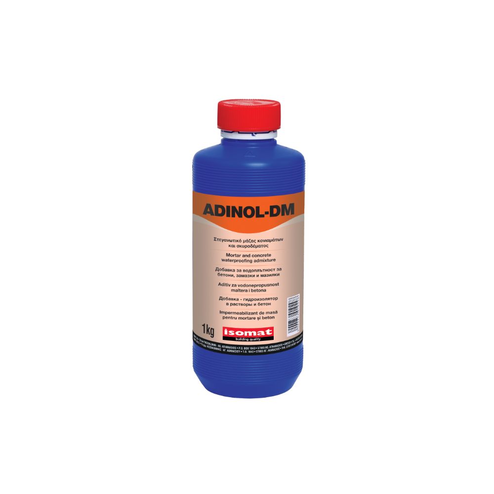 Aditiv pentru mortar, Isomat Adinol- DM, galben, 1 litru
