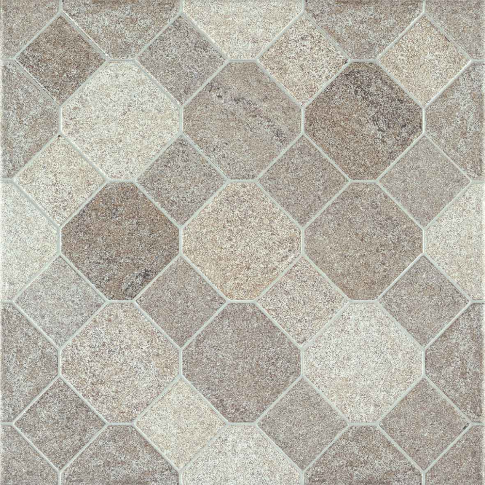 Gresie portelanata exterior Annex, PEI 4, gri, patrata, 45 x 45 cm