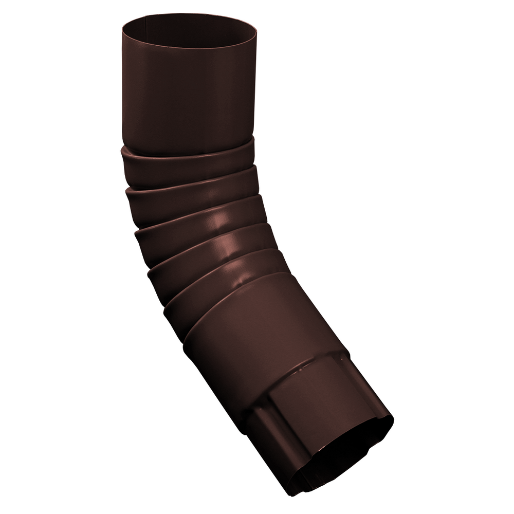 Cot de evacuare tip 2, Novatik Ronda, metal, diam. 87 mm, maro RAL 8017