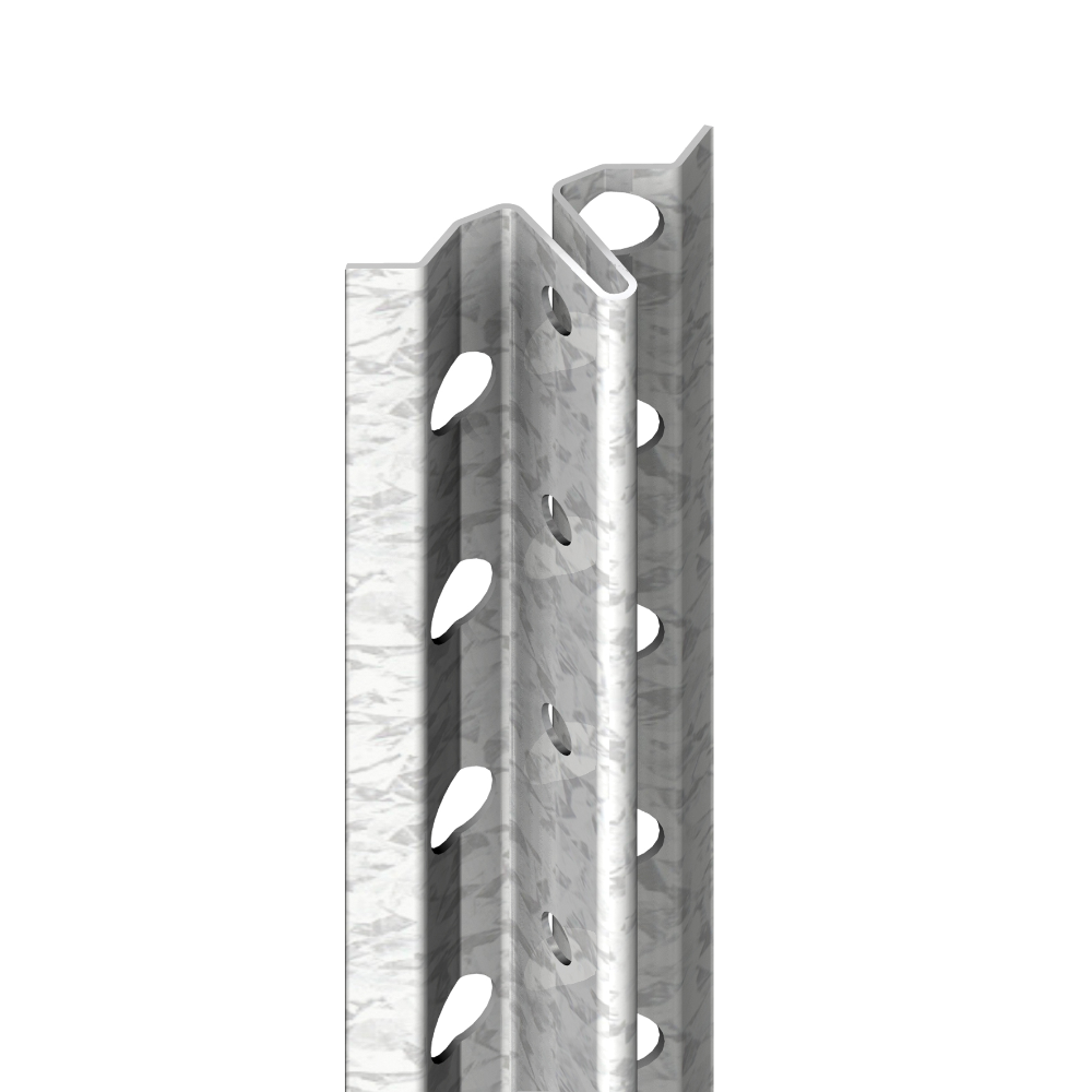 Profil ghidaj tencuiala, tabla zincata, 10 x 2600 mm