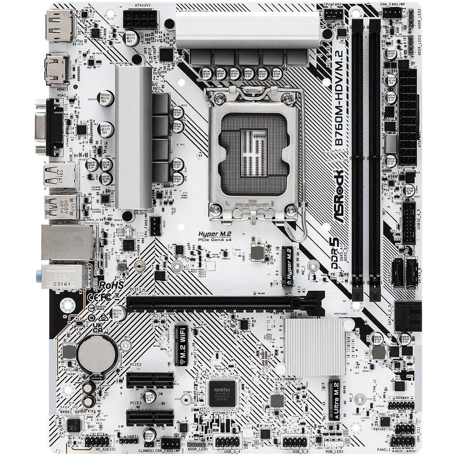 Placa De Baza B760M-HDV/M.2