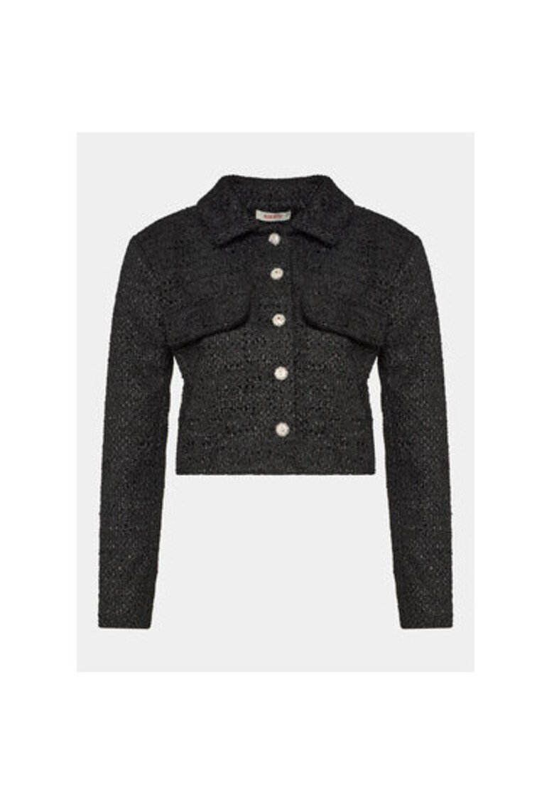 Sacou dama -  303890889 - Poliester - Negru - Negru