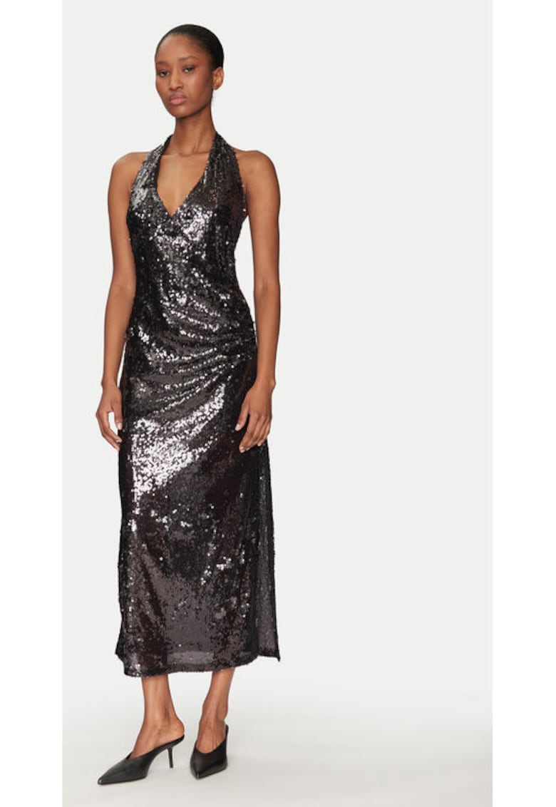 Rochie dama -  305136916 - Poliester reciclat - Negru - Negru