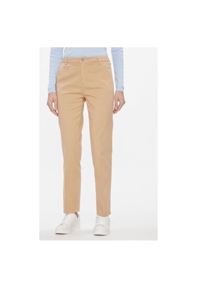 Pantaloni dama -  303814083 - Bumbac - 63769 - Bej