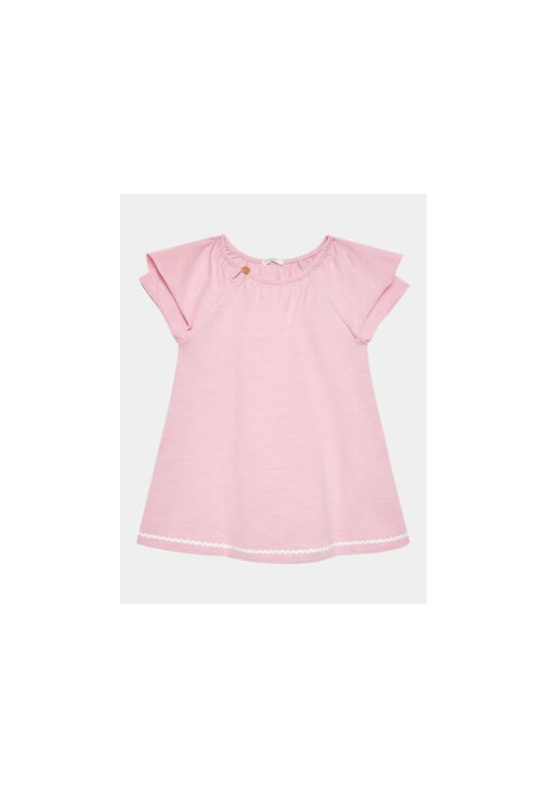 Rochie fete -  302102198 - Bumbac - Roz - Roz