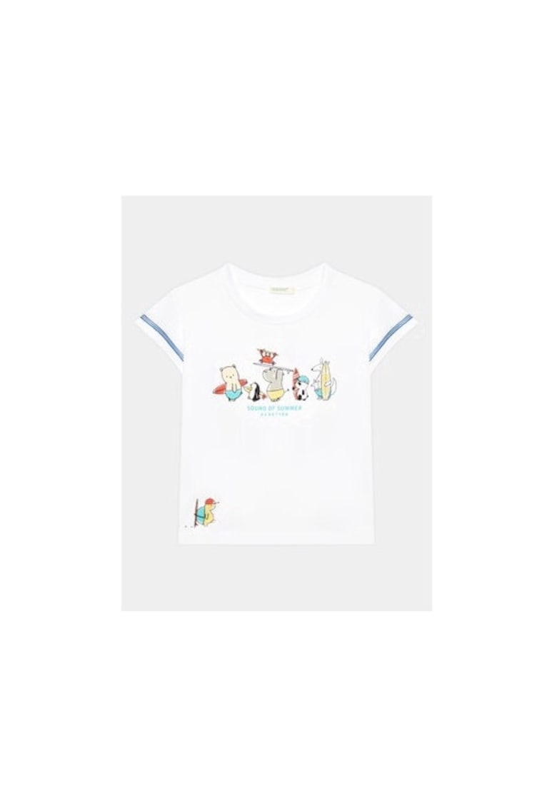Tricou copii -  302102051 - Bumbac - Alb - Alb