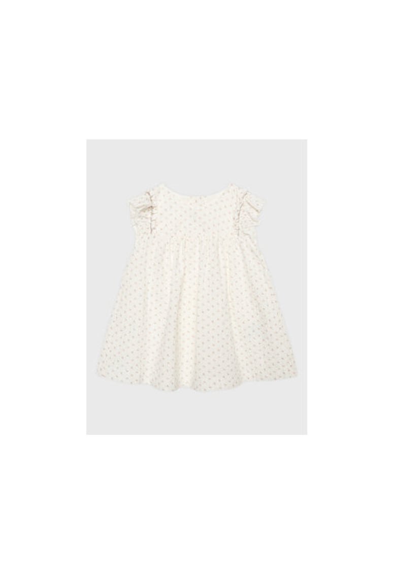 Rochie fete -  301770404 - Bumbac - Alb - Alb