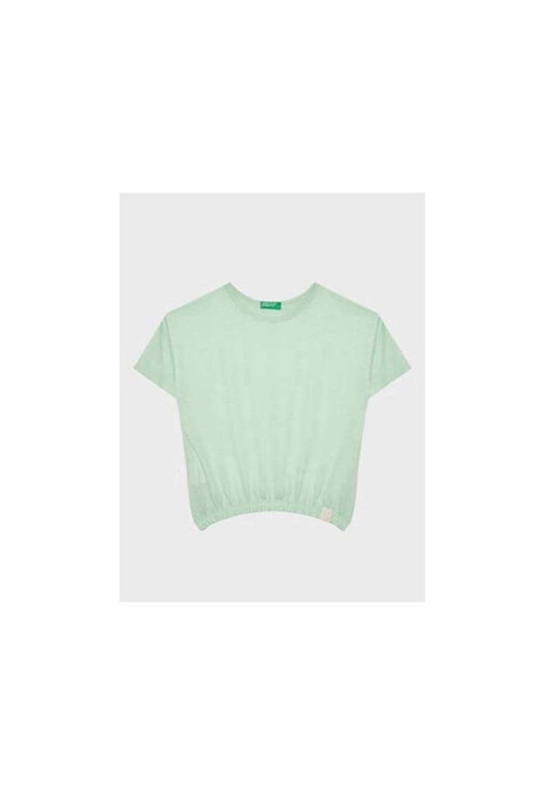 Tricou fete -  301770954 - Poliester/Bumbac - Verde - Verde