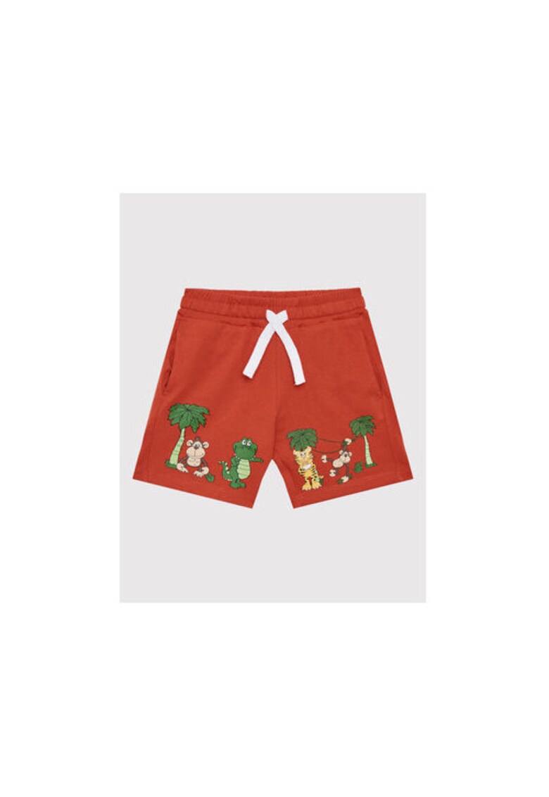 Pantaloni scurti baieti -  300143674 - Bumbac - Negru - Negru