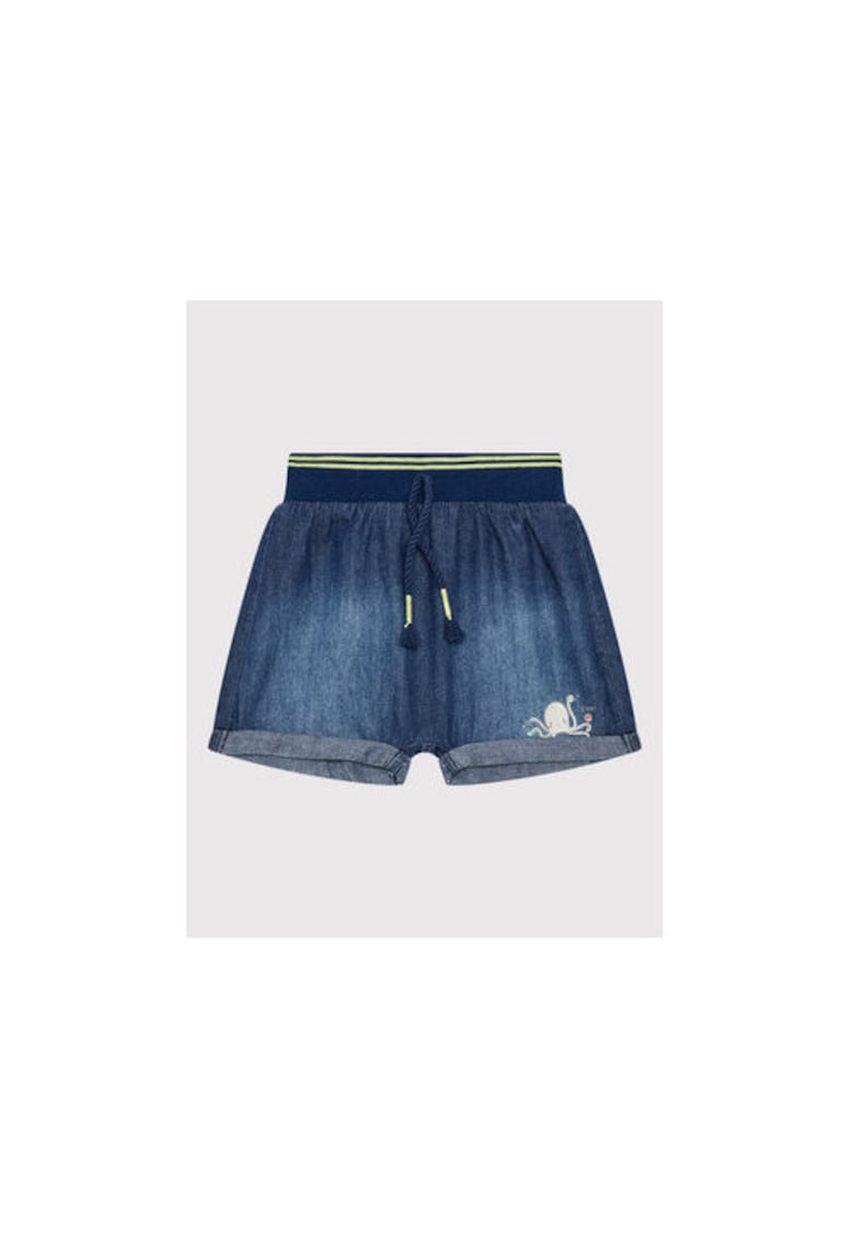 Pantaloni scurti baieti -  300176849 - Bumbac - Albastru - Albastru