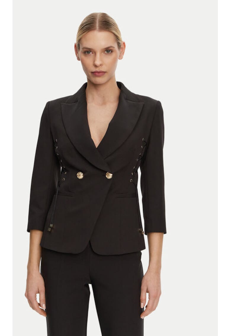 Sacou dama -  305291615 - Poliester - Negru - Negru