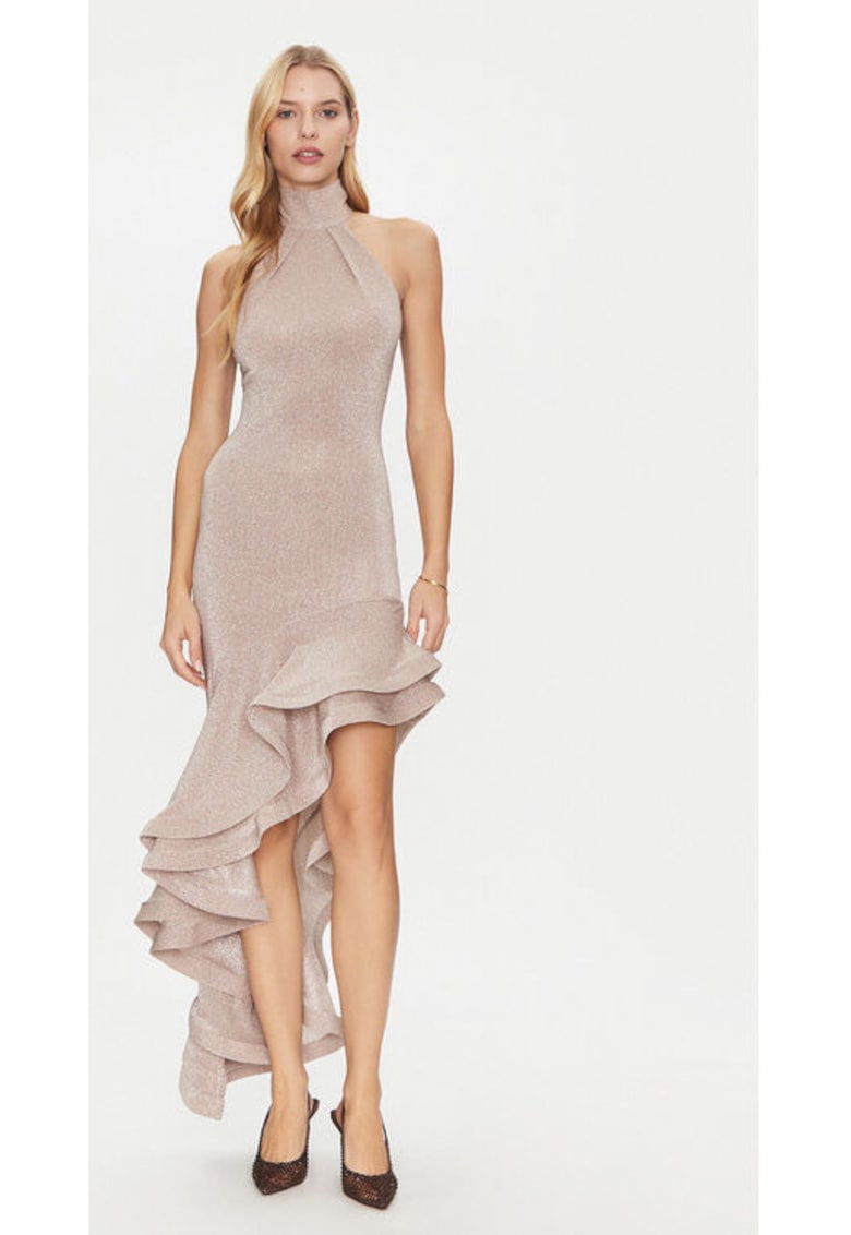 Rochie dama -  305172624 - Poliester/Poliamida/Elastan - Auriu - Auriu