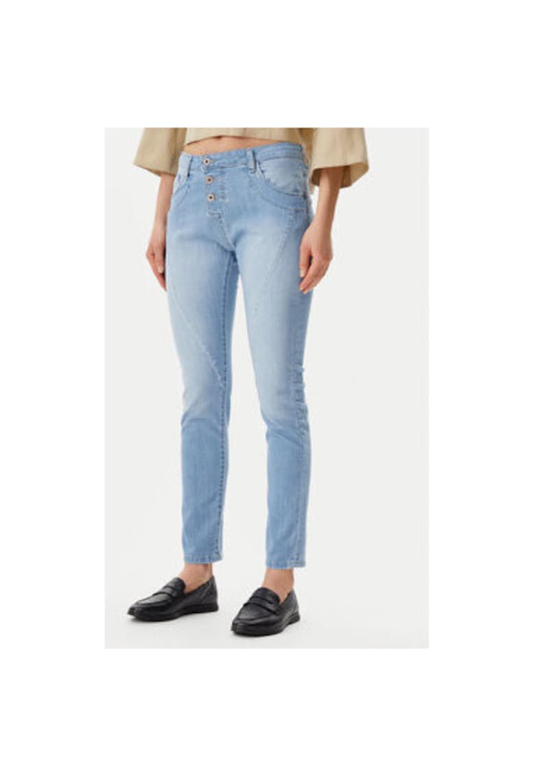 Blugi dama -  305299482 - Bumbac - Albastru - Albastru