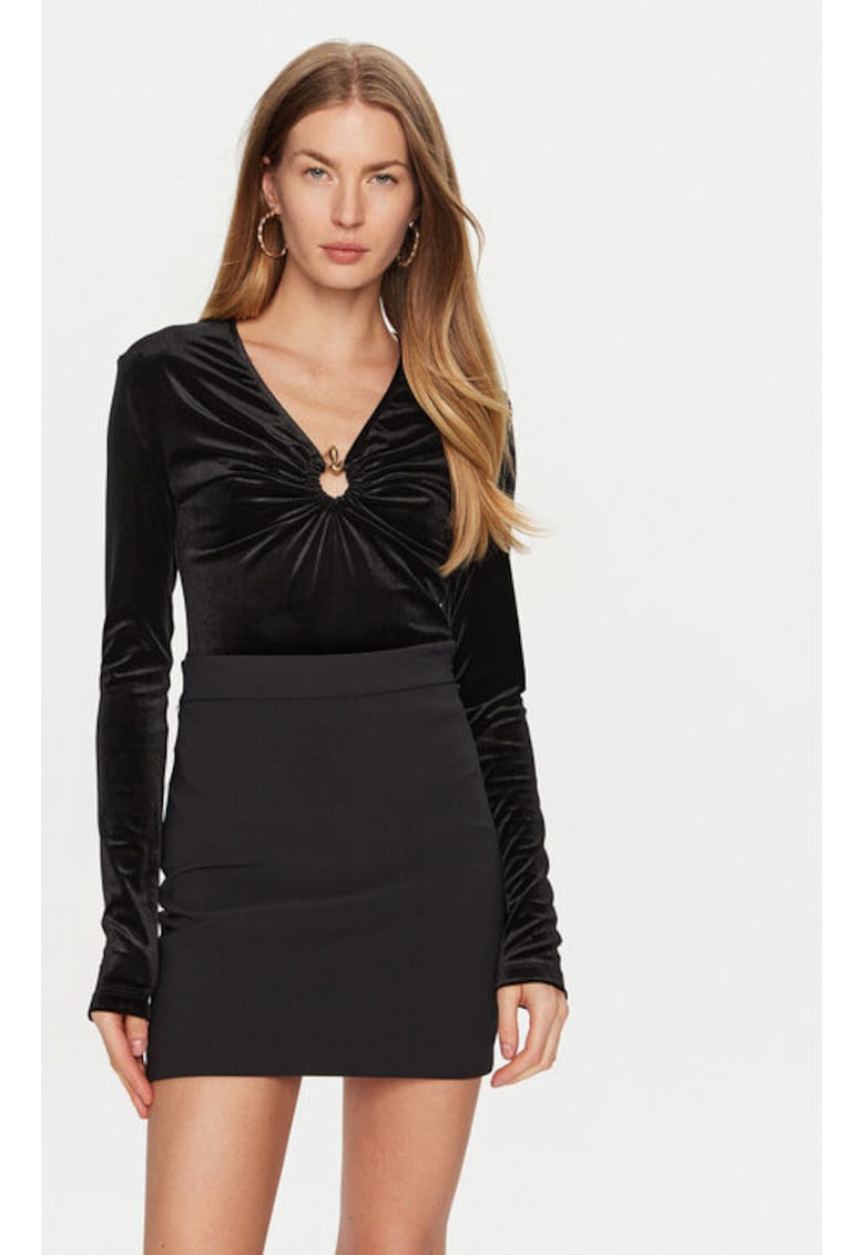 Bluza dama -  304381492 - Poliester - Negru - Negru