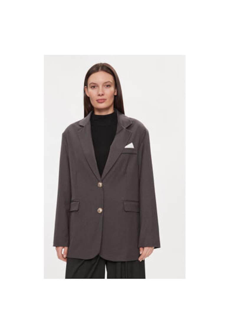 Sacou dama -  303644734 - Poliester/Viscoza - Gri - Gri