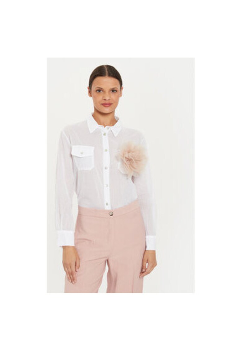 Camasa dama -  304591372 - Bumbac - One Size INTL - Alb