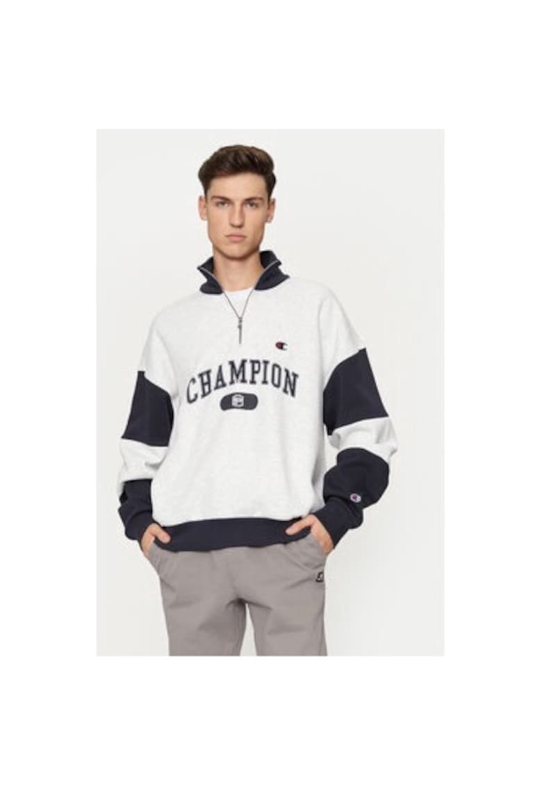 Bluza barbati -  304700163 - Bumbac - Gri - Gri