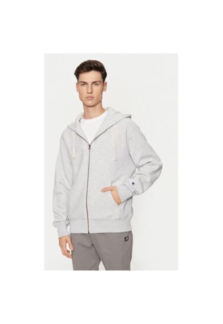 Bluza barbati -  304700477 - Bumbac/Poliester - Gri - Gri