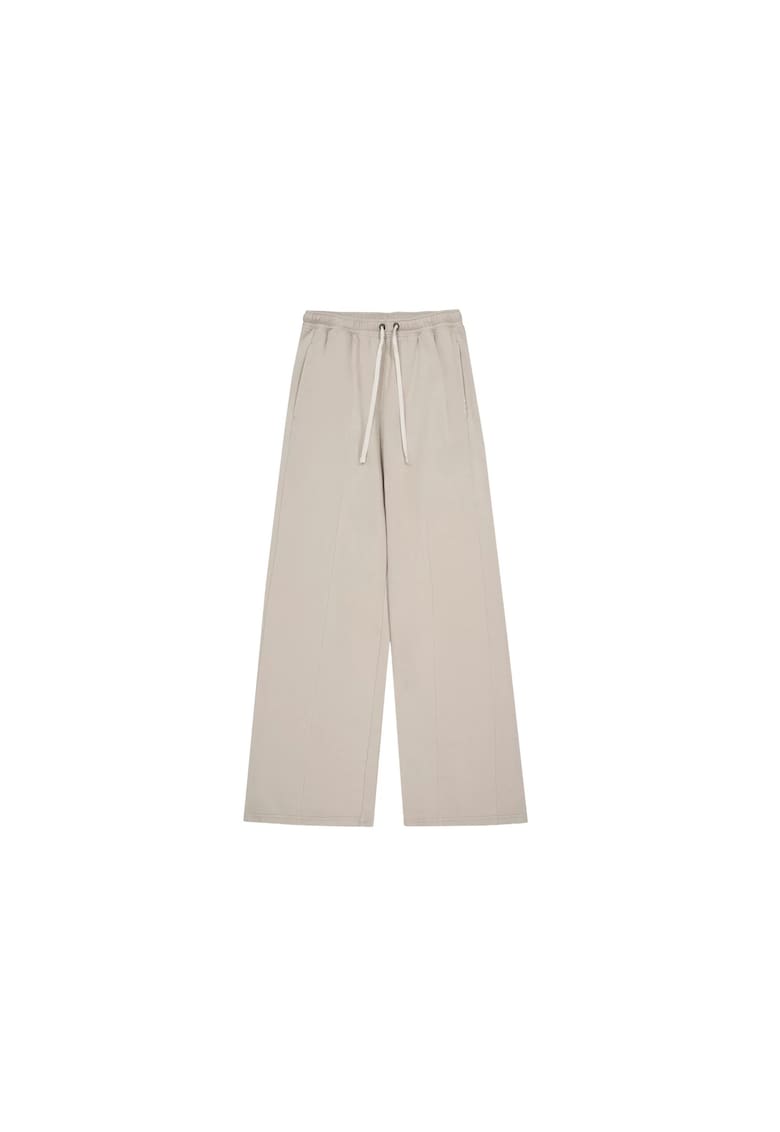 Pantaloni pentru femei  Wide Leg - Maro