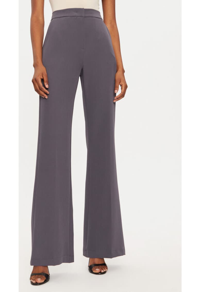 Pantaloni dama -  304864957 - Poliester - Gri - Gri