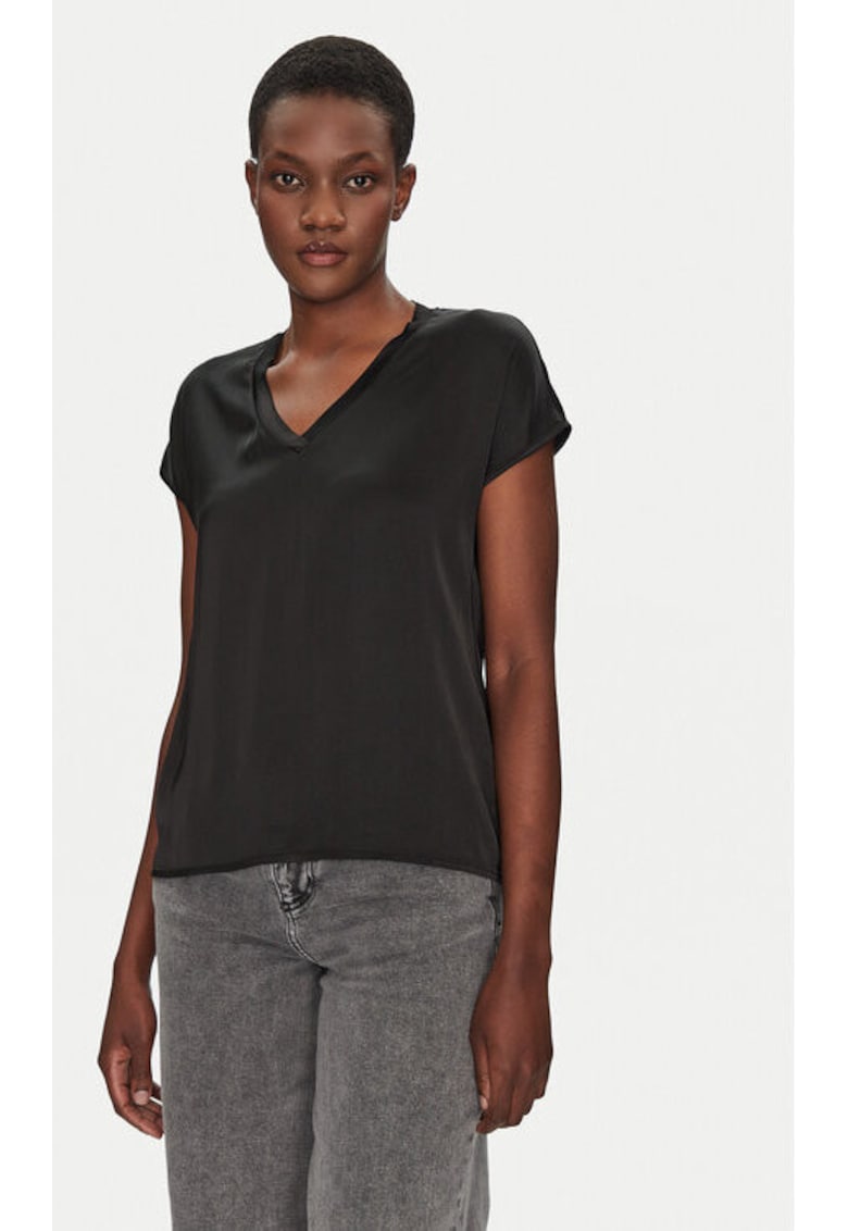 Bluza dama -  305389060 - Viscoza - Negru - Negru