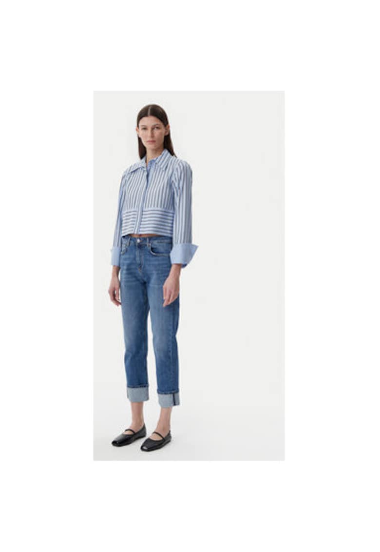Blugi dama -  305405555 - Bumbac - Albastru - Albastru