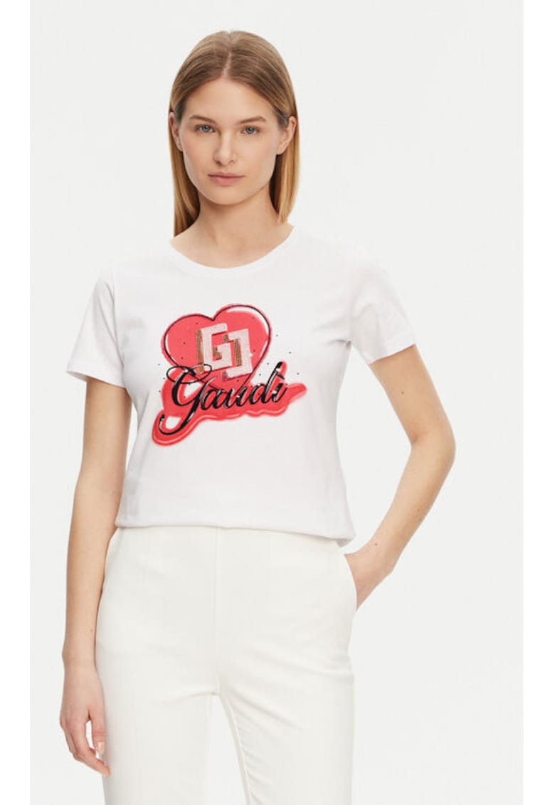 Tricou dama -  305244765 - Bumbac - Alb - Alb