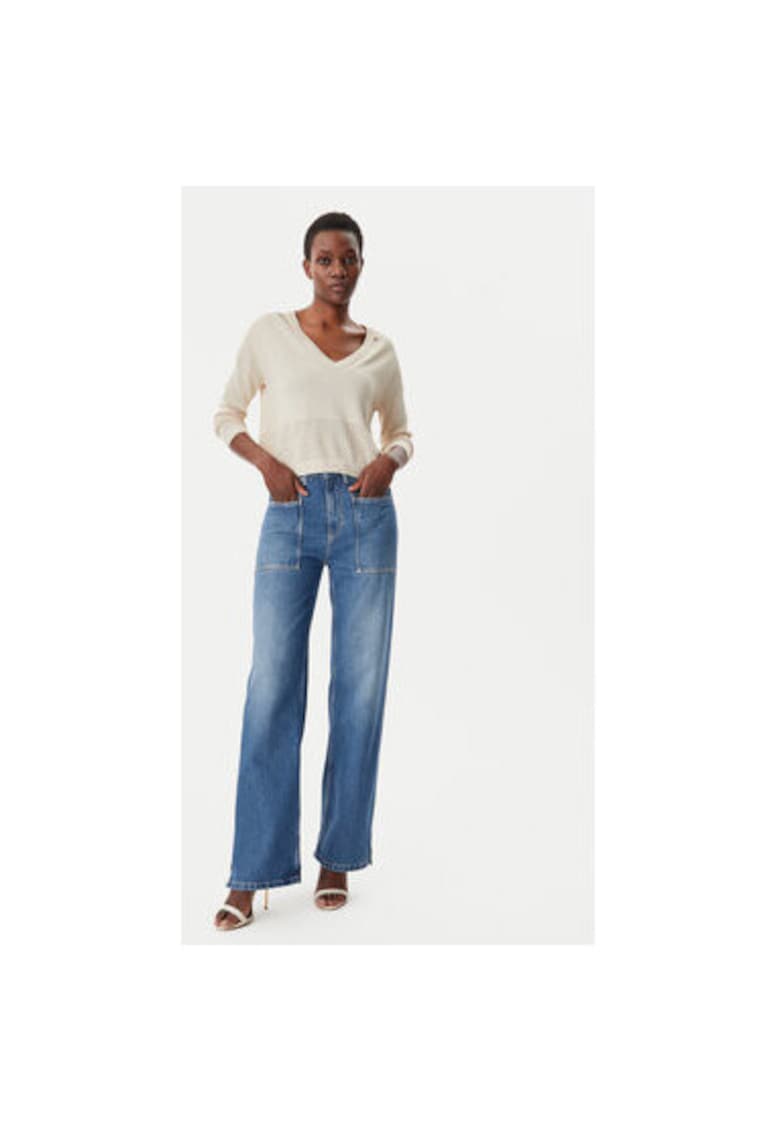 Pulover dama -  305244680 - Viscoza/Poliester - Bej - Bej
