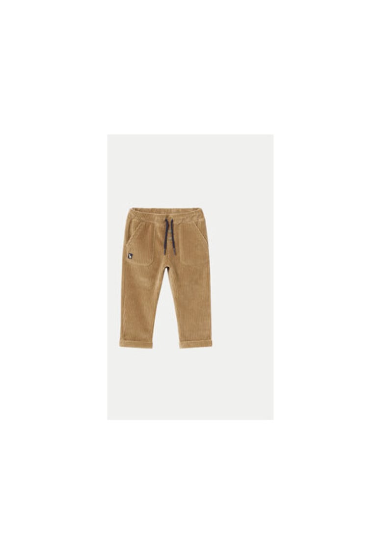 Pantaloni baieti -  304319808 - Bumbac/Poliester - Bej - Bej