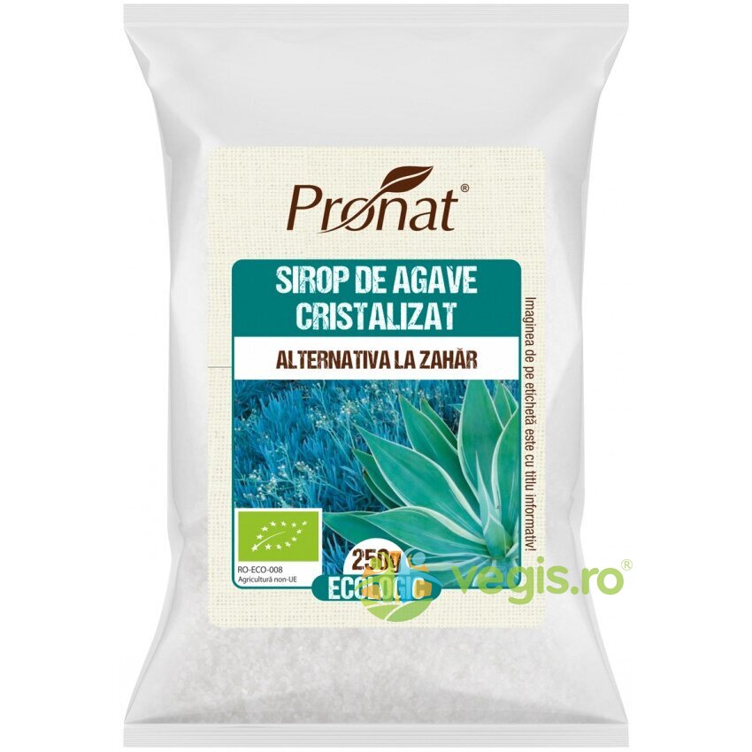 Sirop de Agave Cristalizat Ecologic/Bio 250g