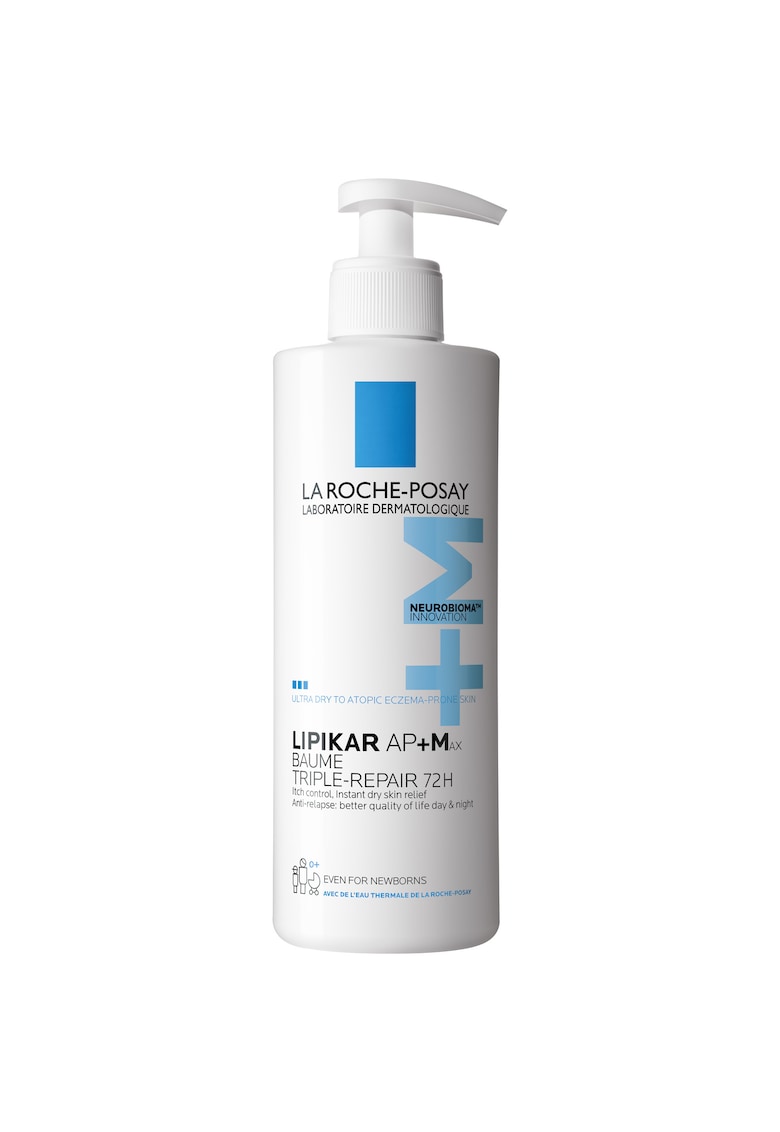 Balsam reparator si calmant cu tripla actiune  Lipikar Baume AP+M - - 400 ml