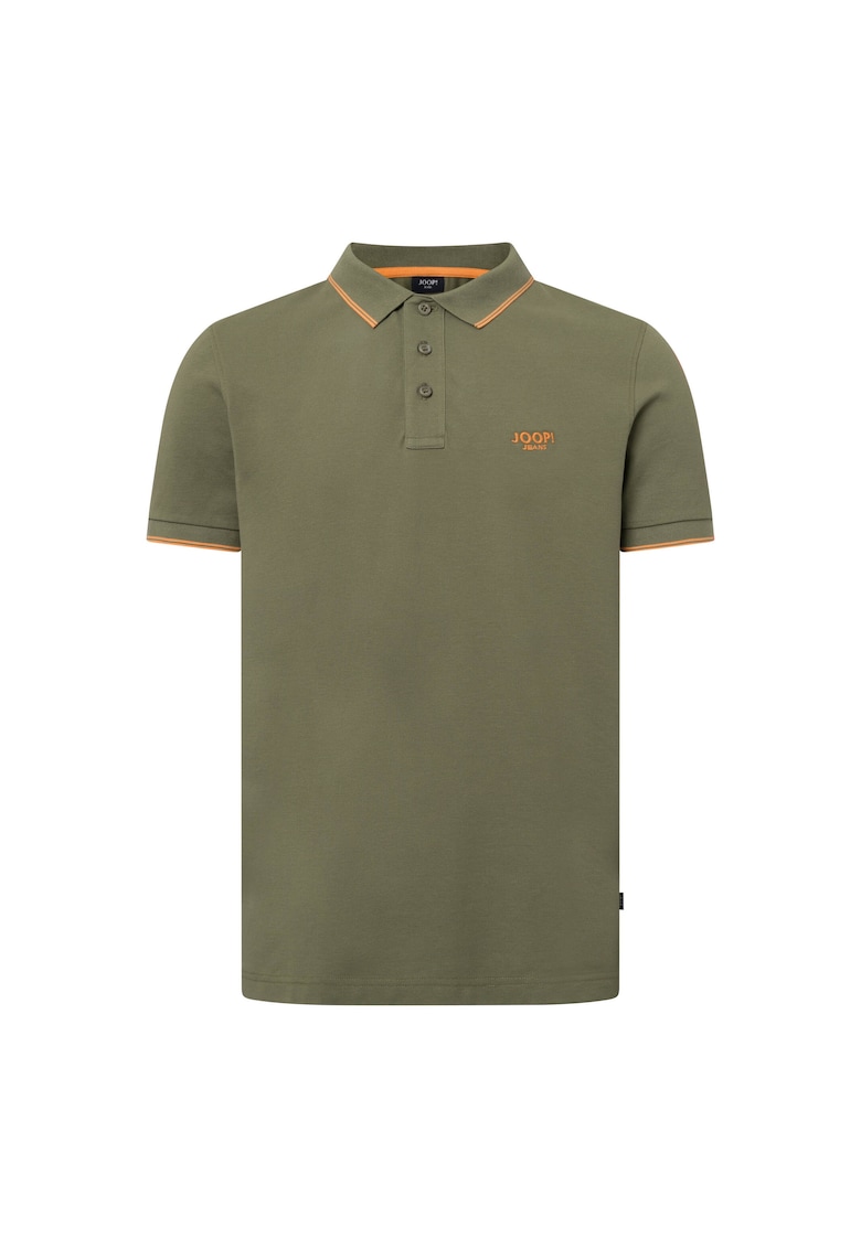 Tricou polo din amestec de bumbac - Verde
