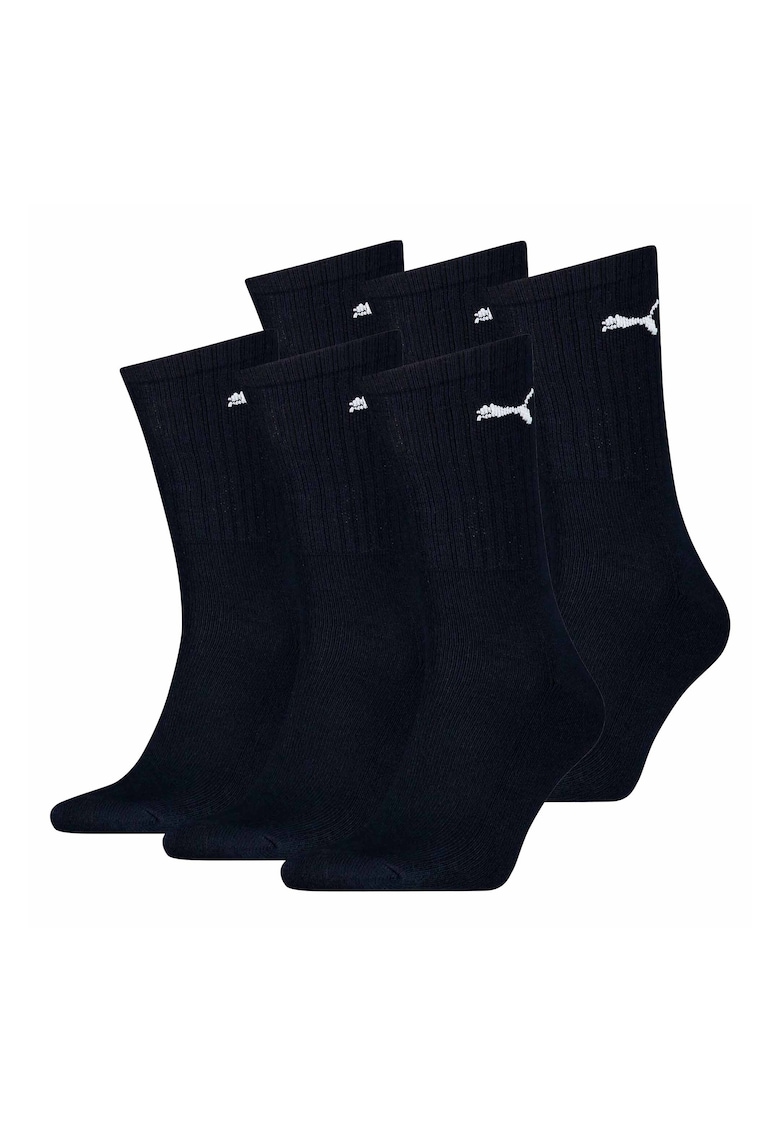 Set de sosete lungi unisex - 6 perechi - Albastru