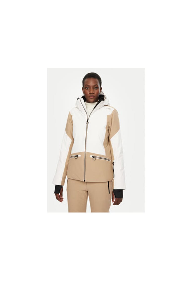Geaca ski dama -  304332081 - Poliester - Alb - Alb