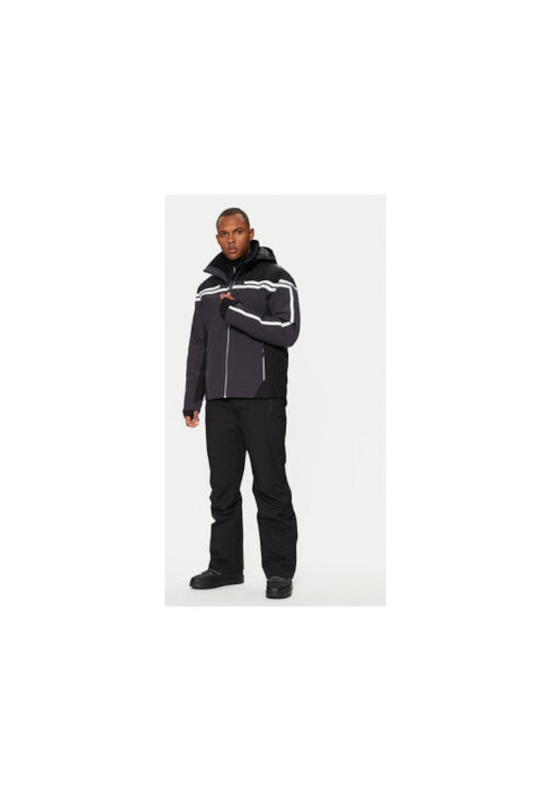 Geaca ski barbati -  304332142 - Poliester - Gri - Gri