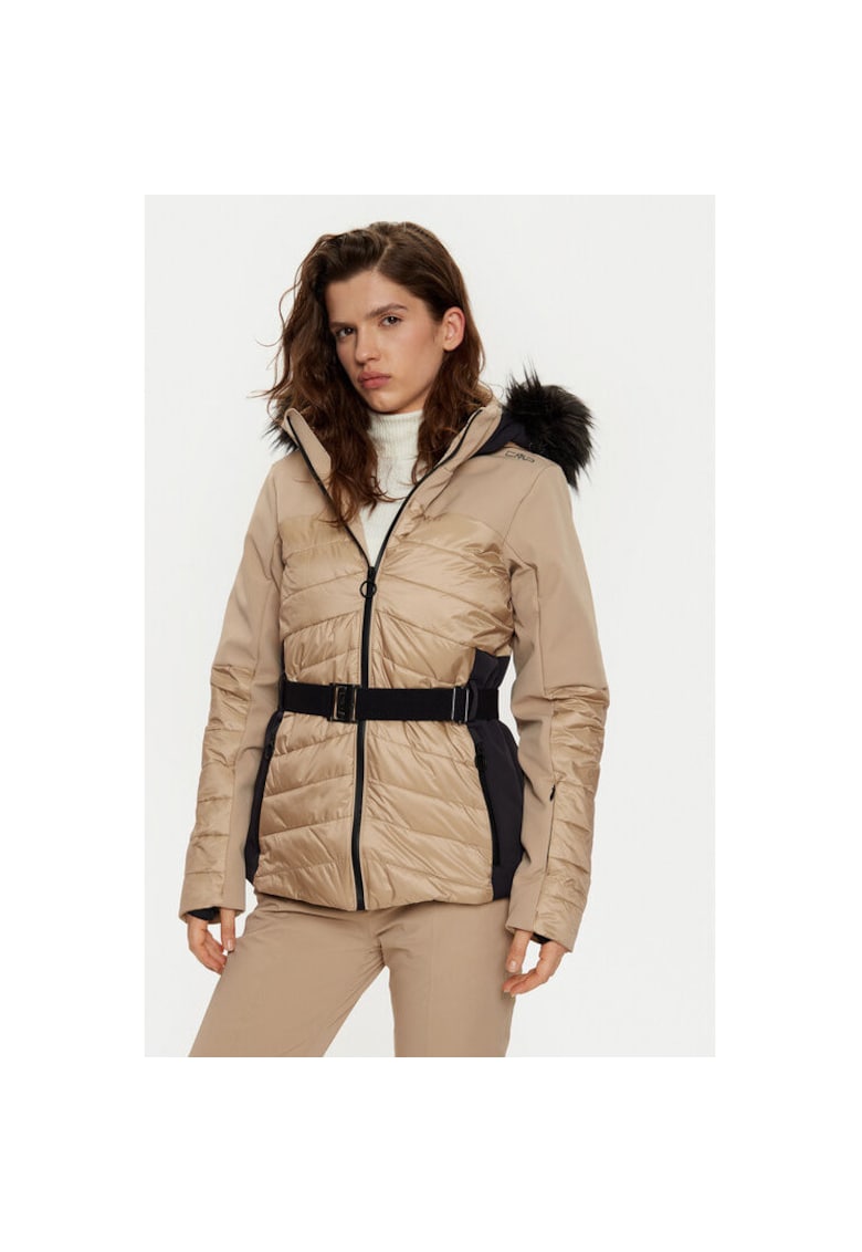 Geaca ski dama -  304332098 - Poliester - Alb - Alb