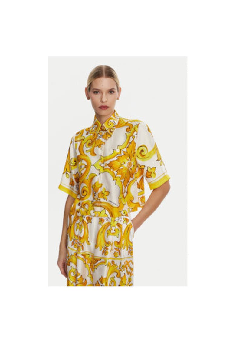 Camasa Dama -  305315403 - Matase - Galben - Galben