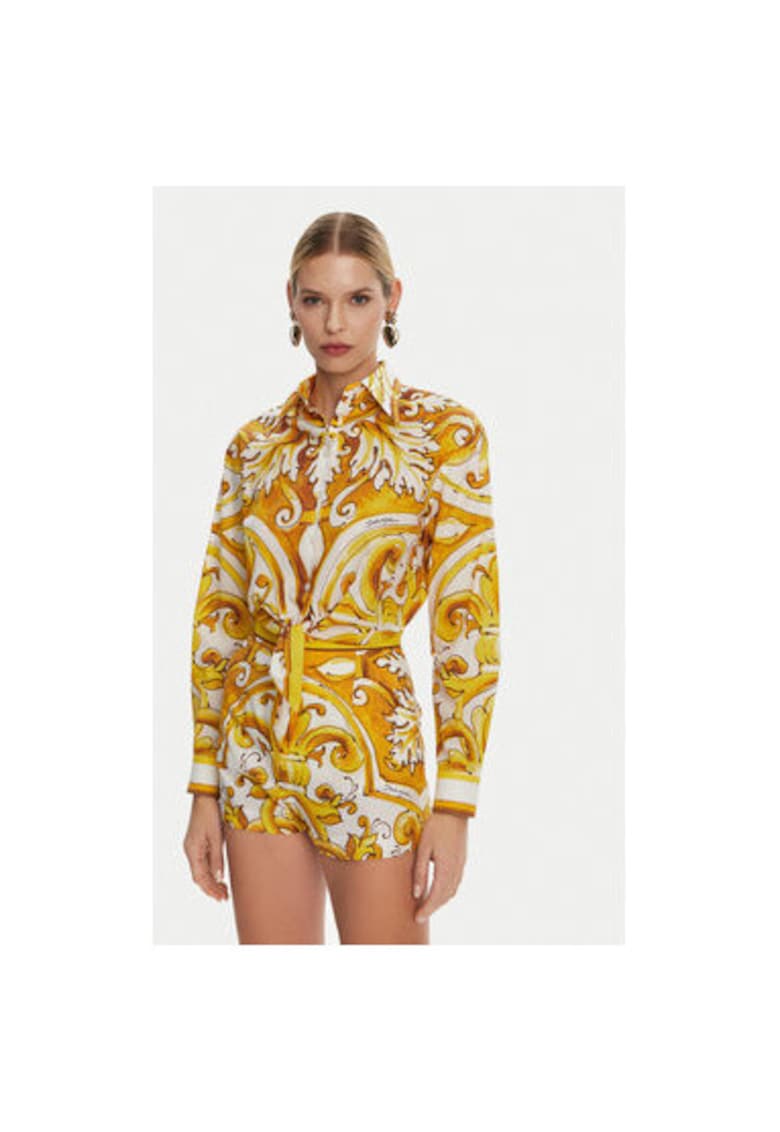 Camasa Dama -  305315427 - Bumbac - Galben - Galben