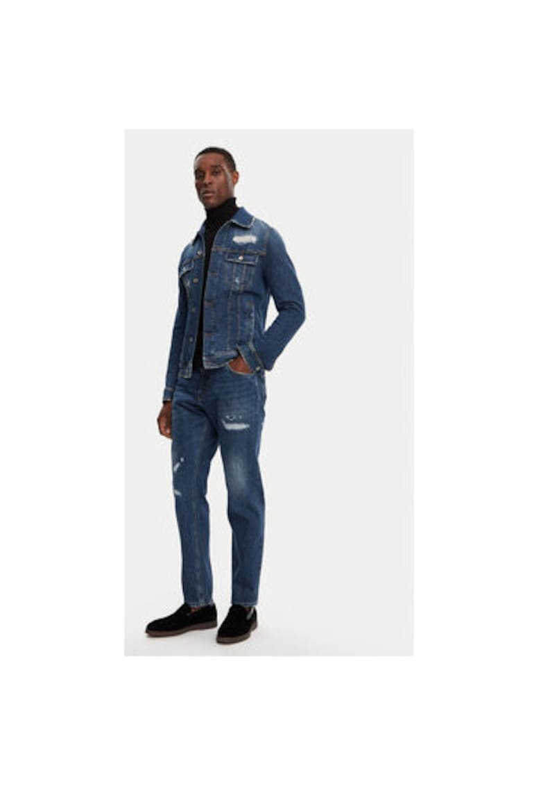 Geaca Barbati -  305314925 - Bumbac - Elastan - Albastru - Albastru
