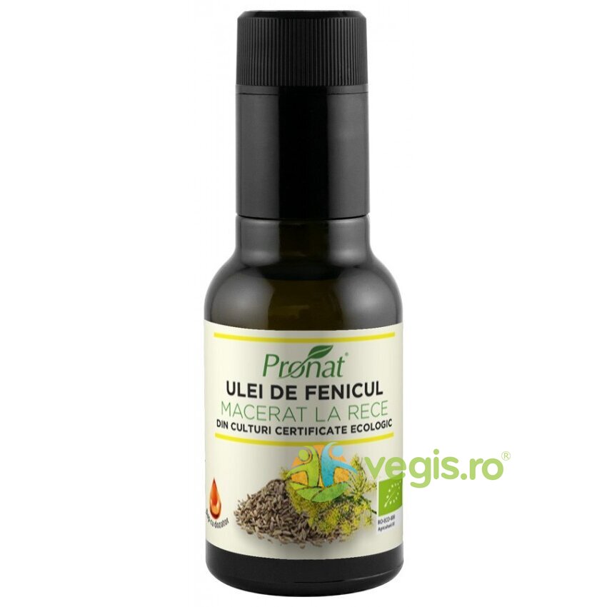 Ulei de Fenicul Macerat la Rece Ecologic/Bio 100ml