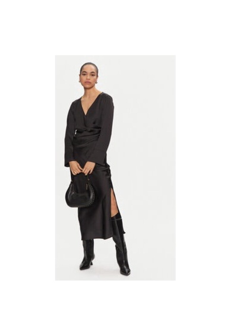 Rochie dama -  305002815 - Poliester - Negru - Negru