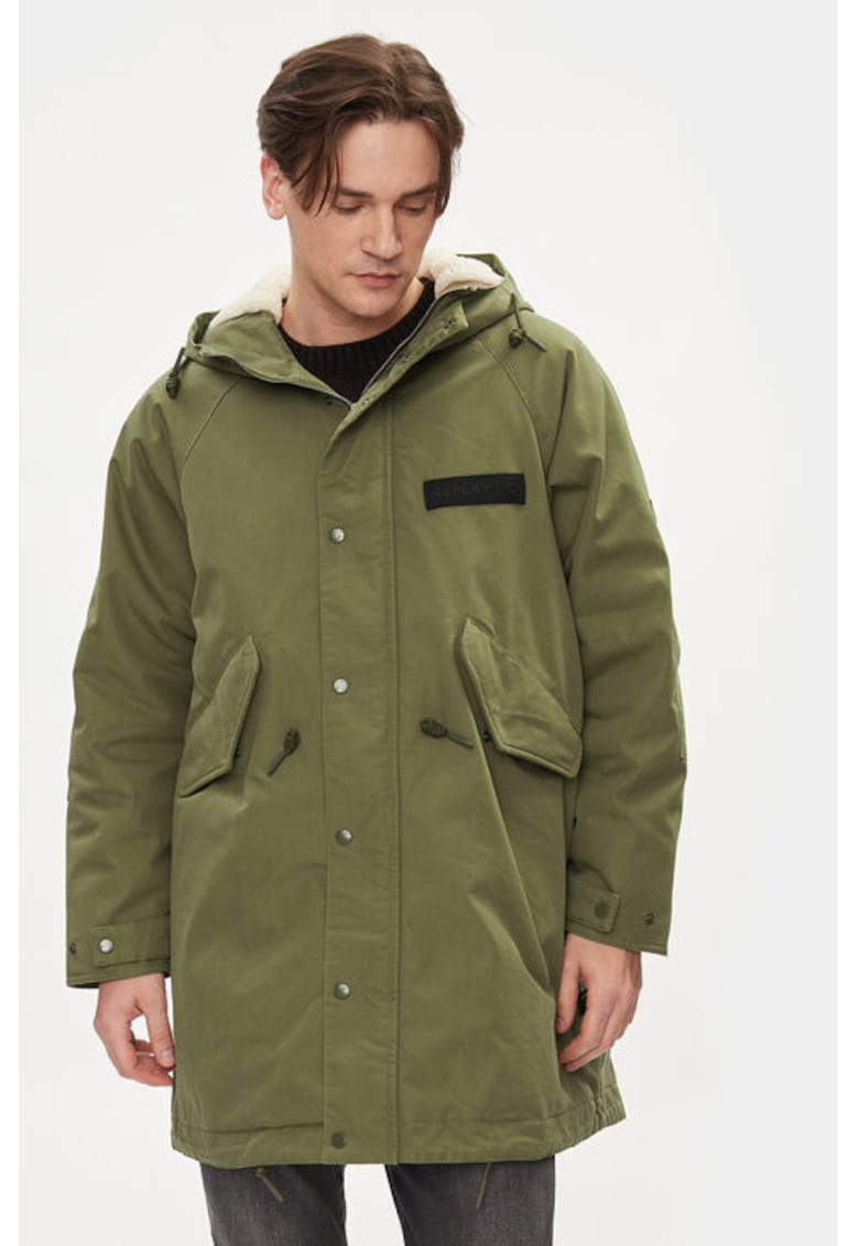 Jacheta barbati -  303190774 - Bumbac/Poliester - Verde - Verde